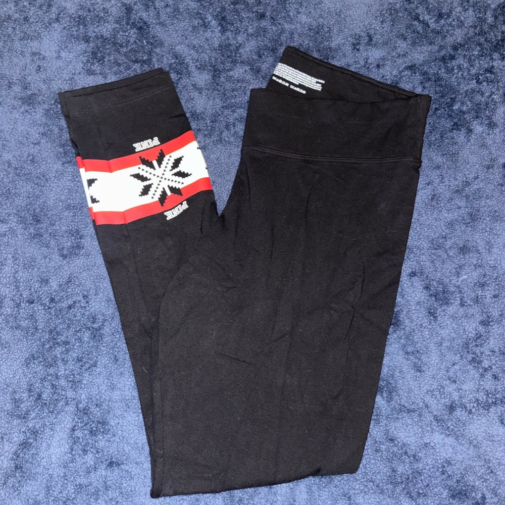 Victoria's Secret PINK Black Leggings